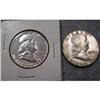 Image 1 : 2 Franklin Half Dollars