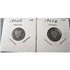 Image 1 : 2 Barber Silver Dimes