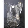Image 1 : Crystal Pitcher 1880 Wooden Mold, Applied Handle