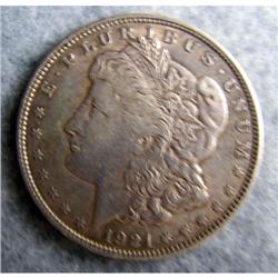 1921 Morgan Silver Dollar