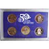 Image 1 : US Mint 50 State Qtr. Proof Set 2000