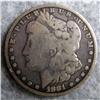 Image 1 : 1881O Morgan Silver Dollar