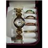Image 1 : Ladies Worthington Wrist Watch W5 Color Face Rings