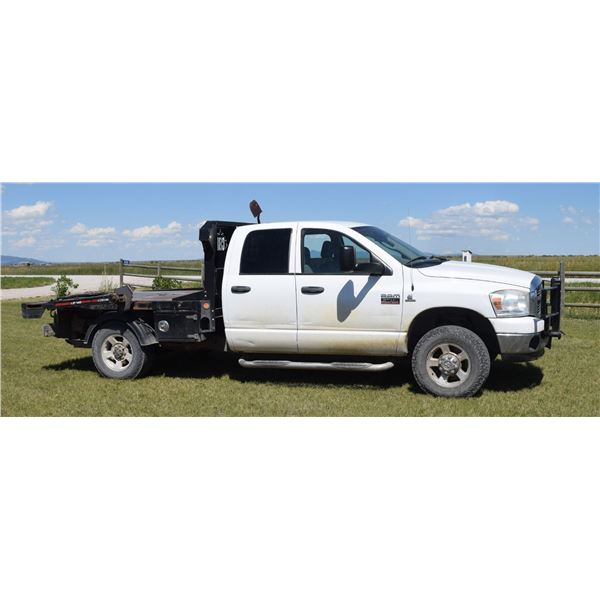 2009 Dodge Ram 3500 Quad with bale bed