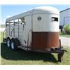 Image 1 : 1980 W-W 4 Horse bumper pull trailer