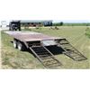 Image 2 : Homemade 18' Flatbed trailer w/ramps