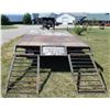 Image 5 : Homemade 18' Flatbed trailer w/ramps