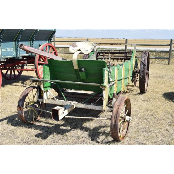 John Deer Model E manure spreader
