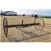 Image 1 : Vintage spring tine hay rake