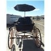 Image 2 : Antique 2-seater buggy with paraso