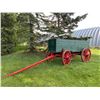 Image 2 : Grain Box and wooden wheeled wagon