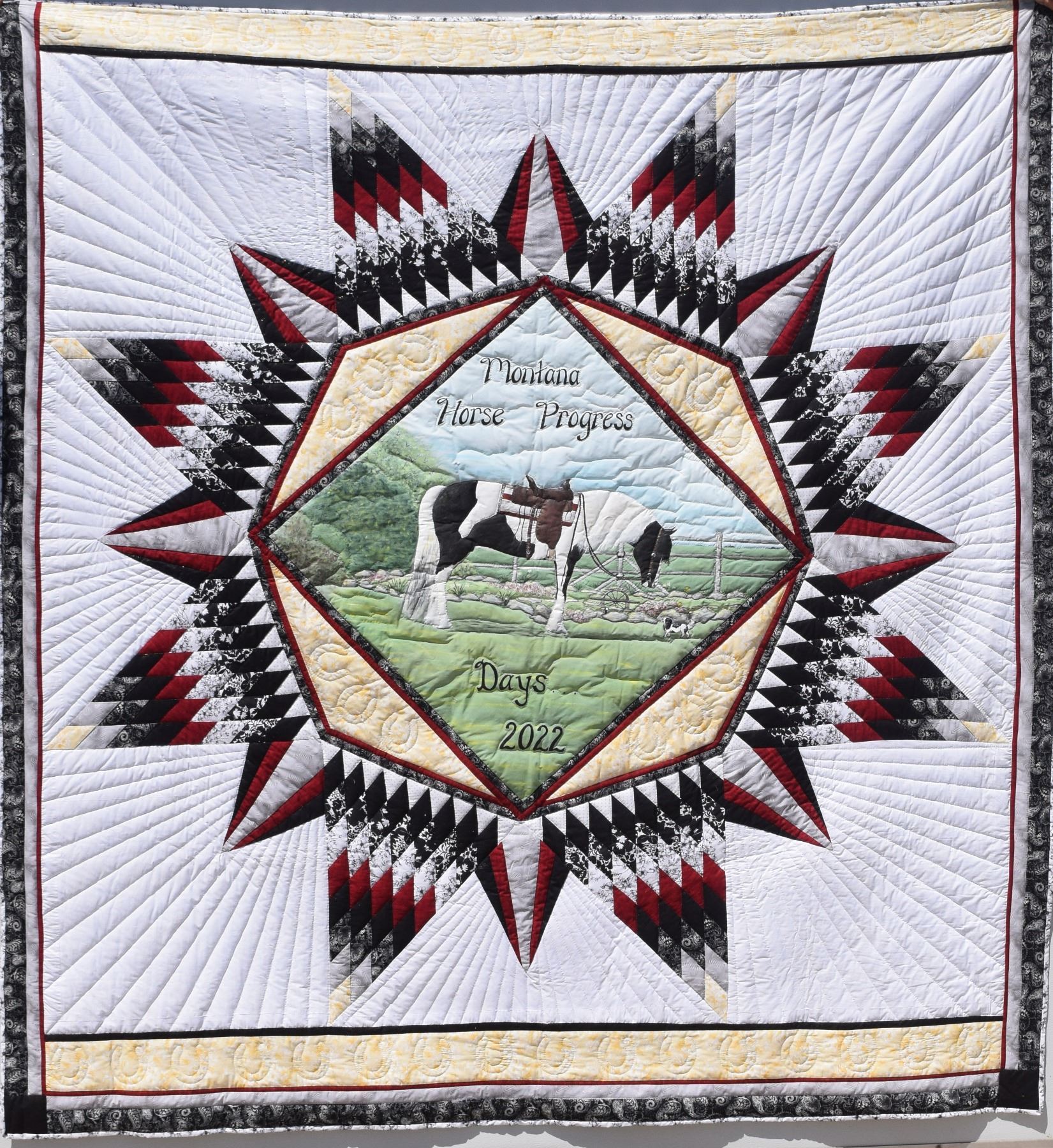 2022 Montana Horse Progress Days Quilt