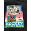 Image 1 : 1991 BOWMAN HOCKEY PICTURE CARDS BOX