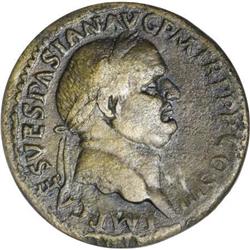 Ancients Roman Imperial Vespasian. A.D. 69-79. AE