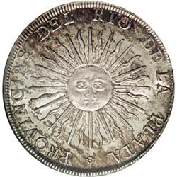 Argentina Rio de la Plata 8 Reales 1813J Potosi,