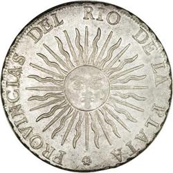 Argentina Rio de la Plata 8 Soles 1815FL Potosi,