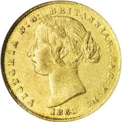 Australia Victoria gold Sovereign 1860 Sydney,