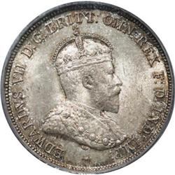 Australia Edward VII Florin 1910, KM21, MS64