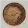 Image 4 : Australia Elizabeth II Proof Penny 1956 Perth,