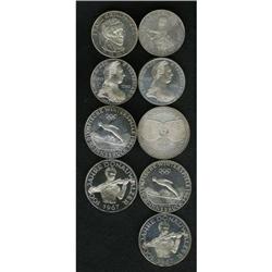 Austria Republic 25 and 50 Schilling Proofs as