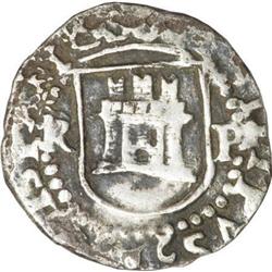 Bolivia Felipe II cob 1/4 Real R-P (1573-76),