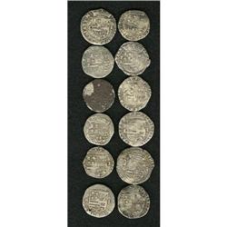 Bolivia Felipe II cob 1 Real Assortment, eight
