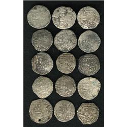 Bolivia Felipe II cob 2 Reales - Assayer B