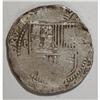 Image 3 : Bolivia Felipe II cob 8 Reales Assayer M, crude