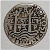 Image 3 : Bolivia Felipe IV Royal cob 1 Real 1653P-E,