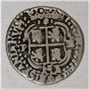 Image 4 : Bolivia Felipe IV Royal cob 1 Real 1653P-E,