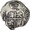 Image 2 : Bolivia Felipe IV cob 4 Reales 1652P-E