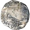Image 1 : Bolivia Felipe IV cob 8 Reales 1651P-E/O With