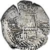 Image 1 : Bolivia Felipe IV cob 8 Reales 1651P-E,