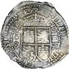 Image 2 : Bolivia Felipe IV cob 8 Reales 1652P-E