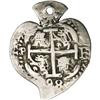 Image 2 : Bolivia Carlos II Heart-shaped cob 1 Real