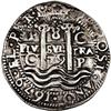 Image 1 : Bolivia Carlos II Royal cob 8 Reales 1679P-C,
