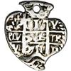 Image 1 : Bolivia Felipe V Heart-shaped cob 1 Real