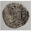 Image 3 : Bolivia Felipe V Royal cob 4 Reales 1735P-E,