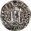 Image 1 : Bolivia Felipe V Royal cob 8 Reales 1704P-Y,