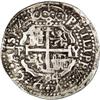 Image 2 : Bolivia Felipe V Royal cob 8 Reales 1704P-Y,