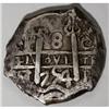 Image 3 : Bolivia Fernando VI cob 8 Reales 1754P-C-Q,
