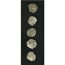 Bolivia Carlos III cob 2 Reales Date Collection,