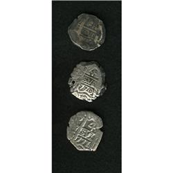Bolivia Carlos III cob 4 Reales - Trio, KM44,