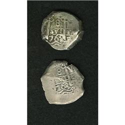 Bolivia Carlos III cob 8 Reales - Two Dates,