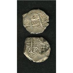 Bolivia Carlos III cob 8 Reales - Pair, KM45,