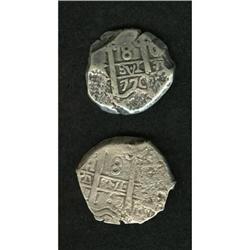 Bolivia Carlos III cob 8 Reales - Two Dates,