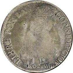 Bolivia Republic 4 Soles 1849-OR/JM Oruro,