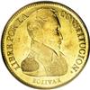Bolivia Republic gold 8 Scudos 1835LM, KM99,