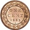 Image 2 : Canada Victoria Cent 1882H, KM7, MS64 Red ICCS,