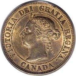 Canada Victoria Cent 1891 Large Date Large